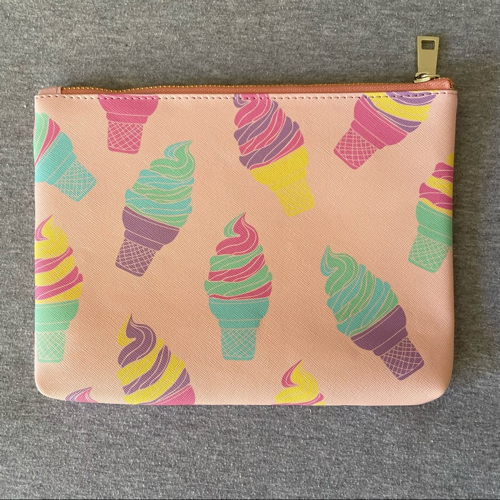 Studio DIY Can’t Clutch This Ice Cream print clutch